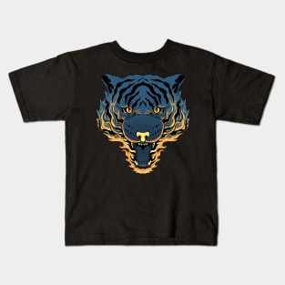 Tiger Fire Kids T-Shirt